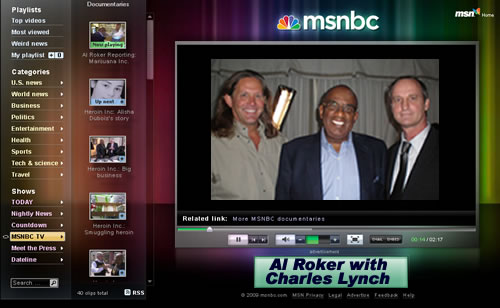 Al Roker MSNBC Marijuana Inc.