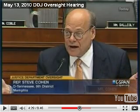 May 13, 2010 DOJ Oversight Committee Hearing